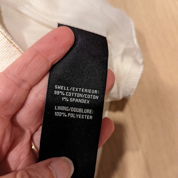 Women's Cream Crop Top - Picture 4 of 4